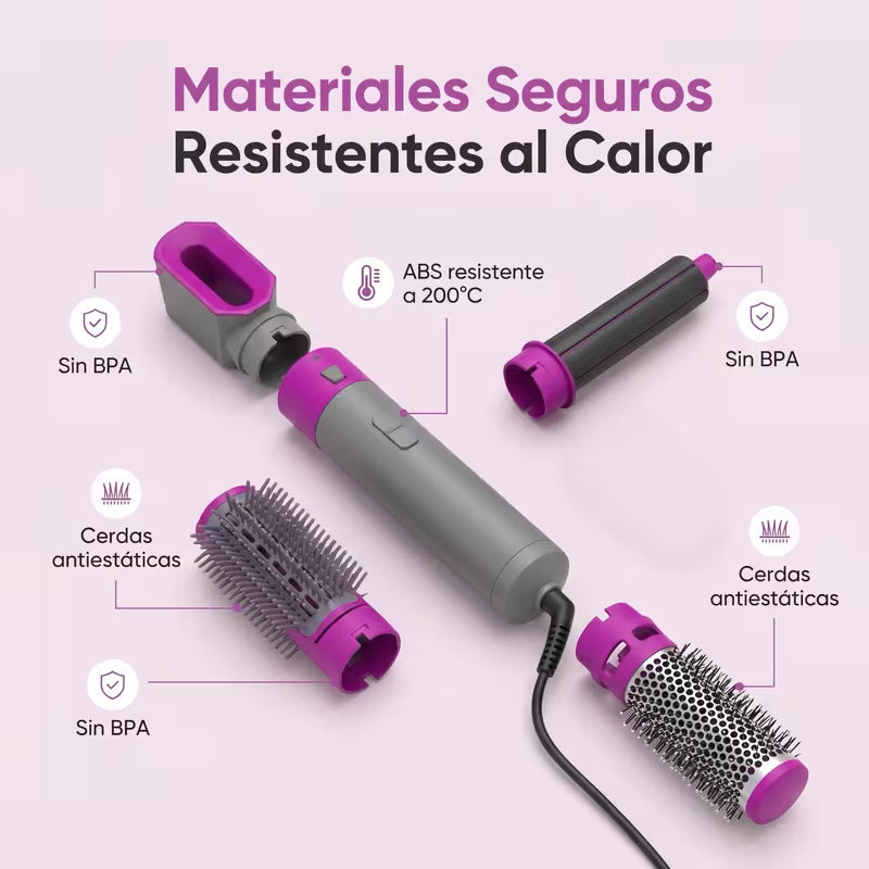 Cepillo Moldeador | 5 en 1 Profesional