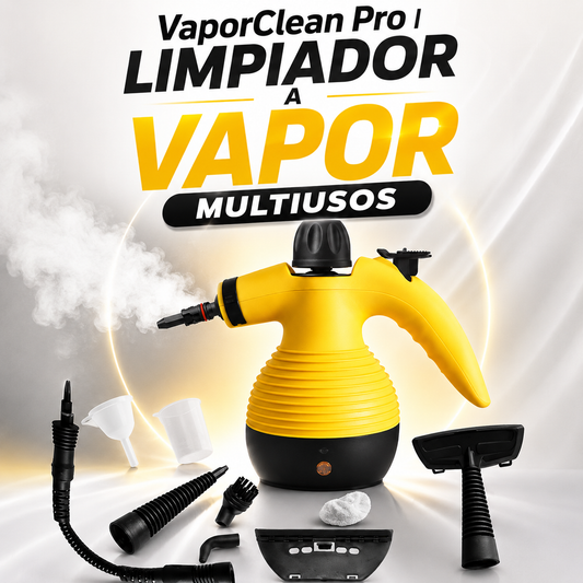 VaporClean Pro | Limpiador a Vapor Multiusos