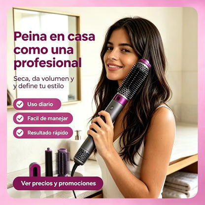 Cepillo Moldeador | 5 en 1 Profesional